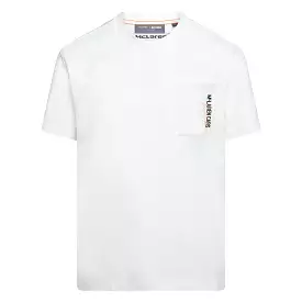 109355-156 | MCLAREN CARS POCKET TEE | WHITE