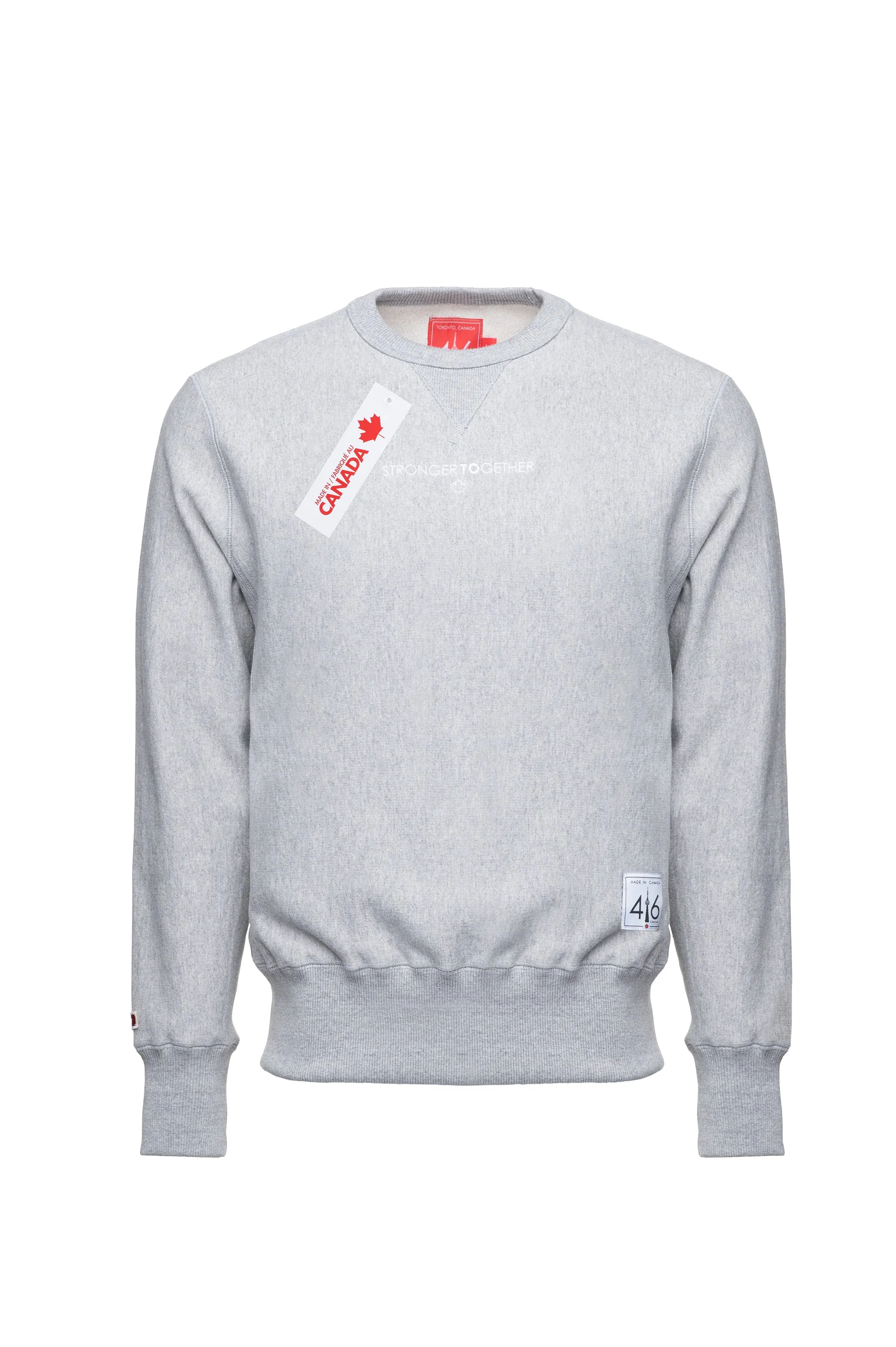 416 Stronger Together Pullover - Grey