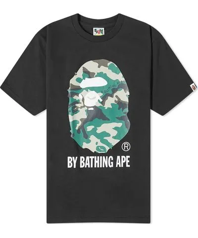 A Bathing Ape Men's Woodland Camo By Bathing Ape T-Shirt