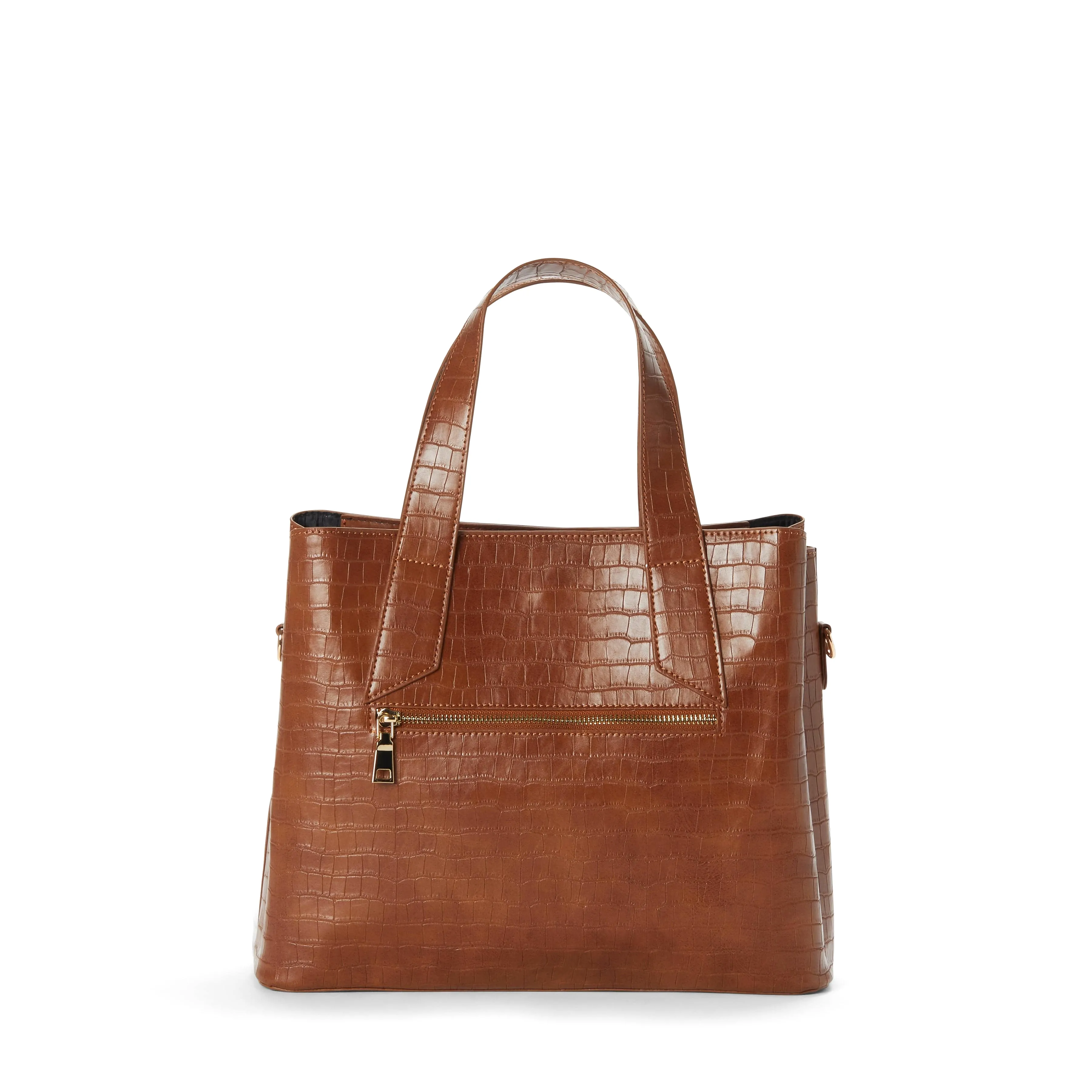 Ariana Croco Vegan Leather Shoulder Tote Bag | Multiple Colours