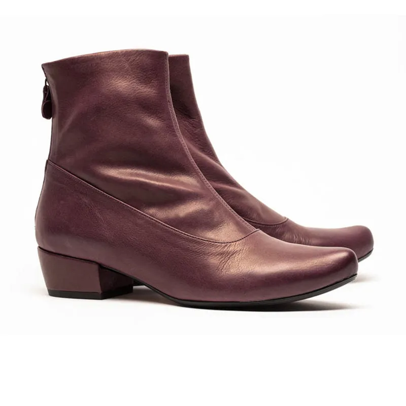 ARLINDA Chestnut | Leather Boots