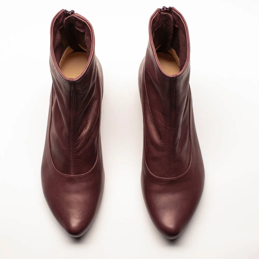 ARLINDA Chestnut | Leather Boots