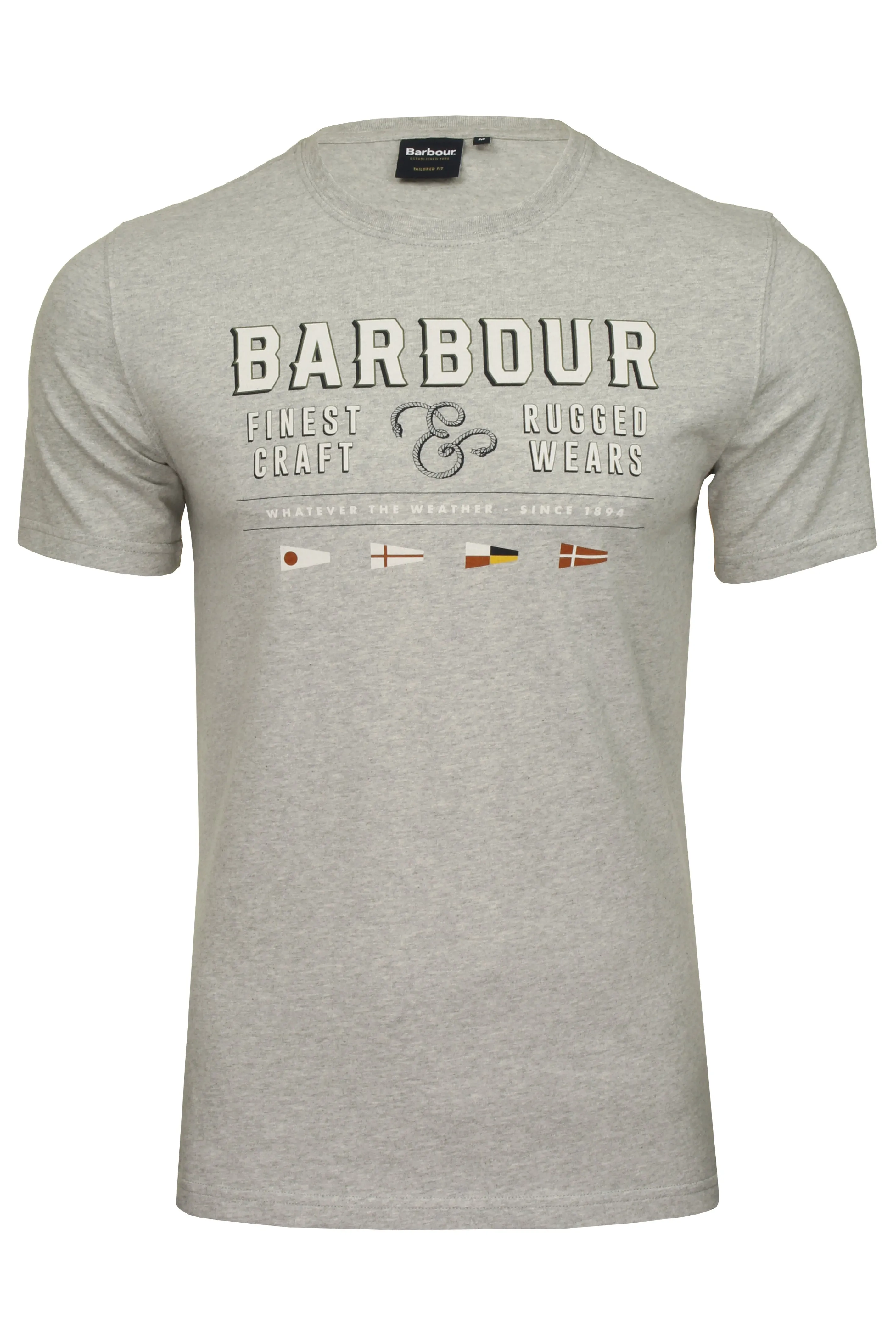 Barbour Men's 'Rope Tee' T-Shirt - Short Sleeved