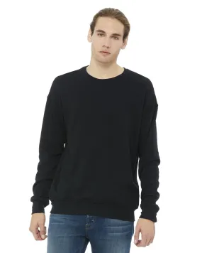 Bella + Canvas Unisex Drop Shoulder Fleece 3945 Black