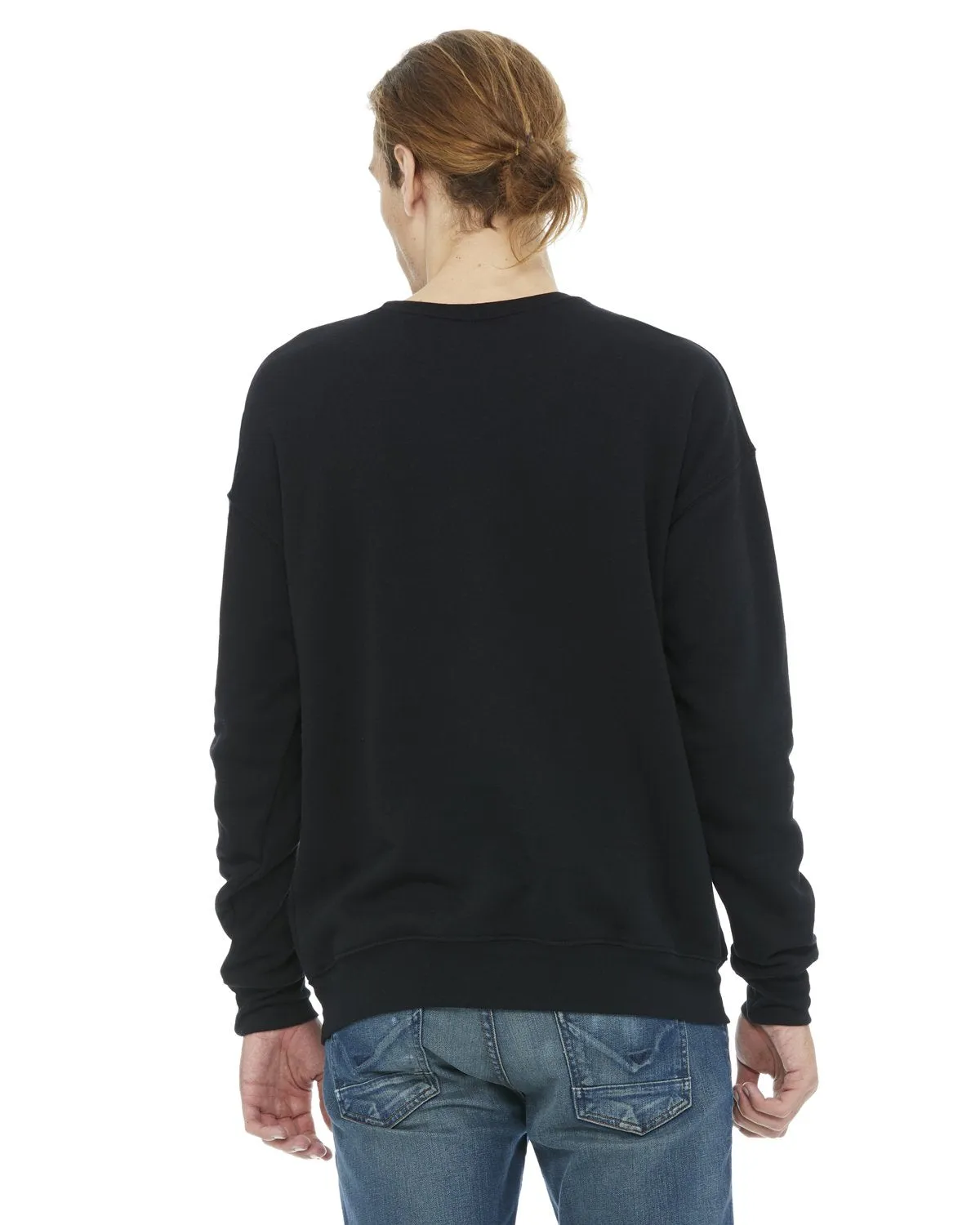 Bella + Canvas Unisex Drop Shoulder Fleece 3945 Black