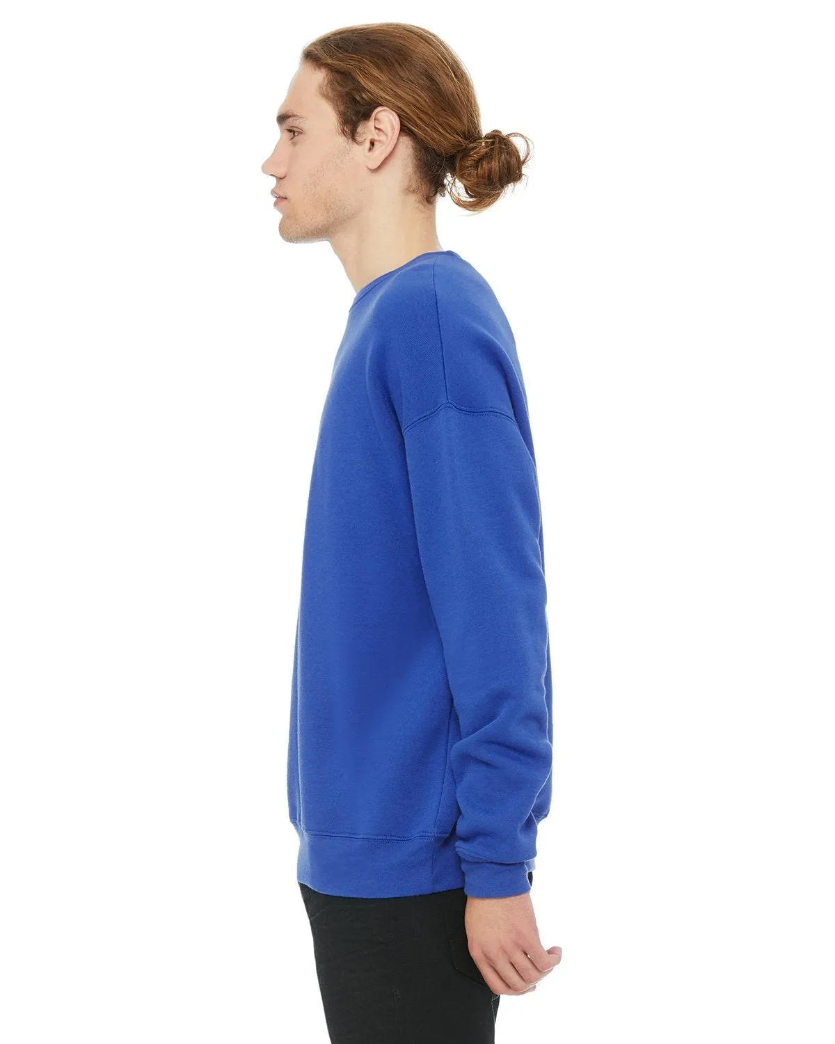 Bella + Canvas Unisex Drop Shoulder Fleece 3945 True Royal