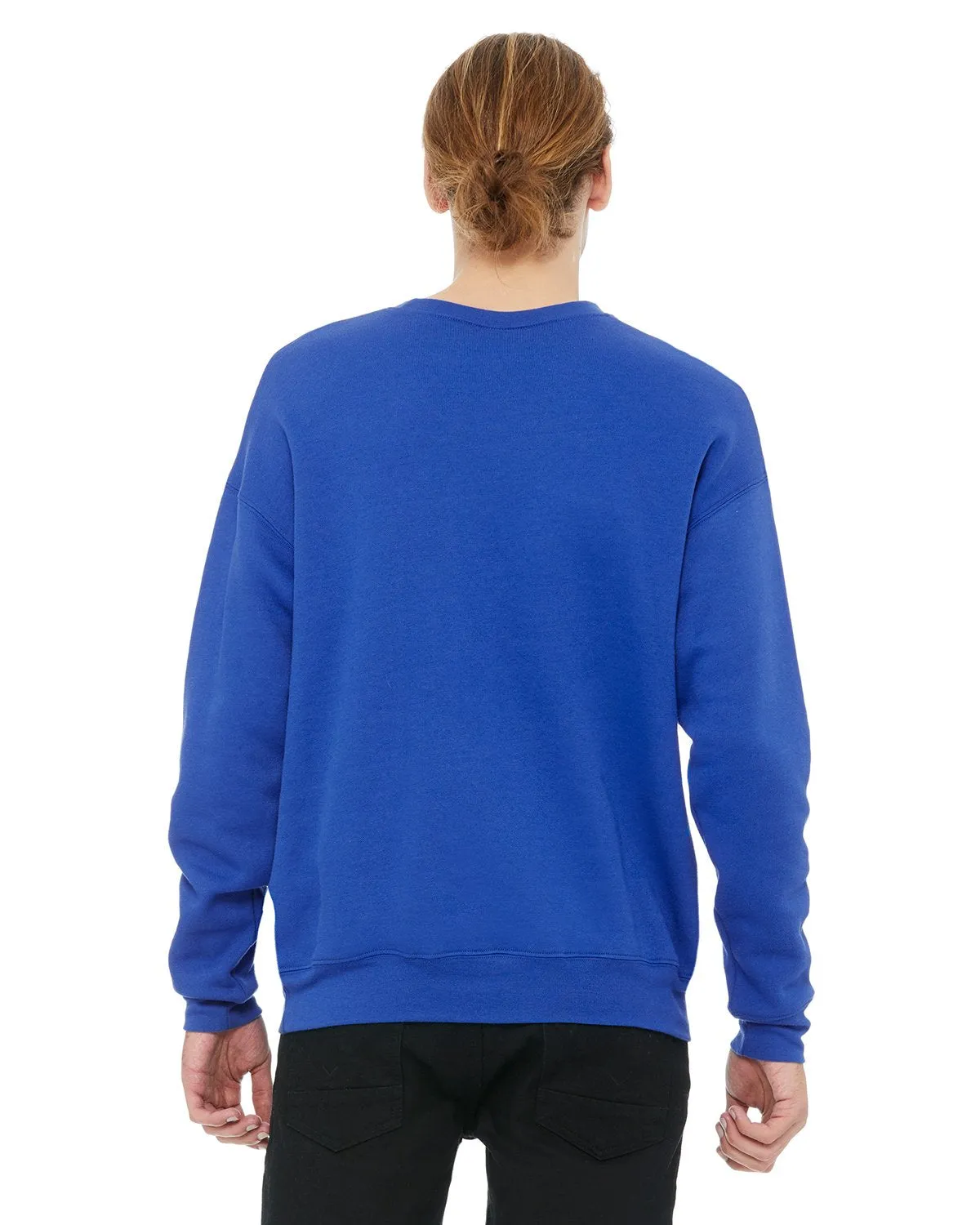 Bella + Canvas Unisex Drop Shoulder Fleece 3945 True Royal