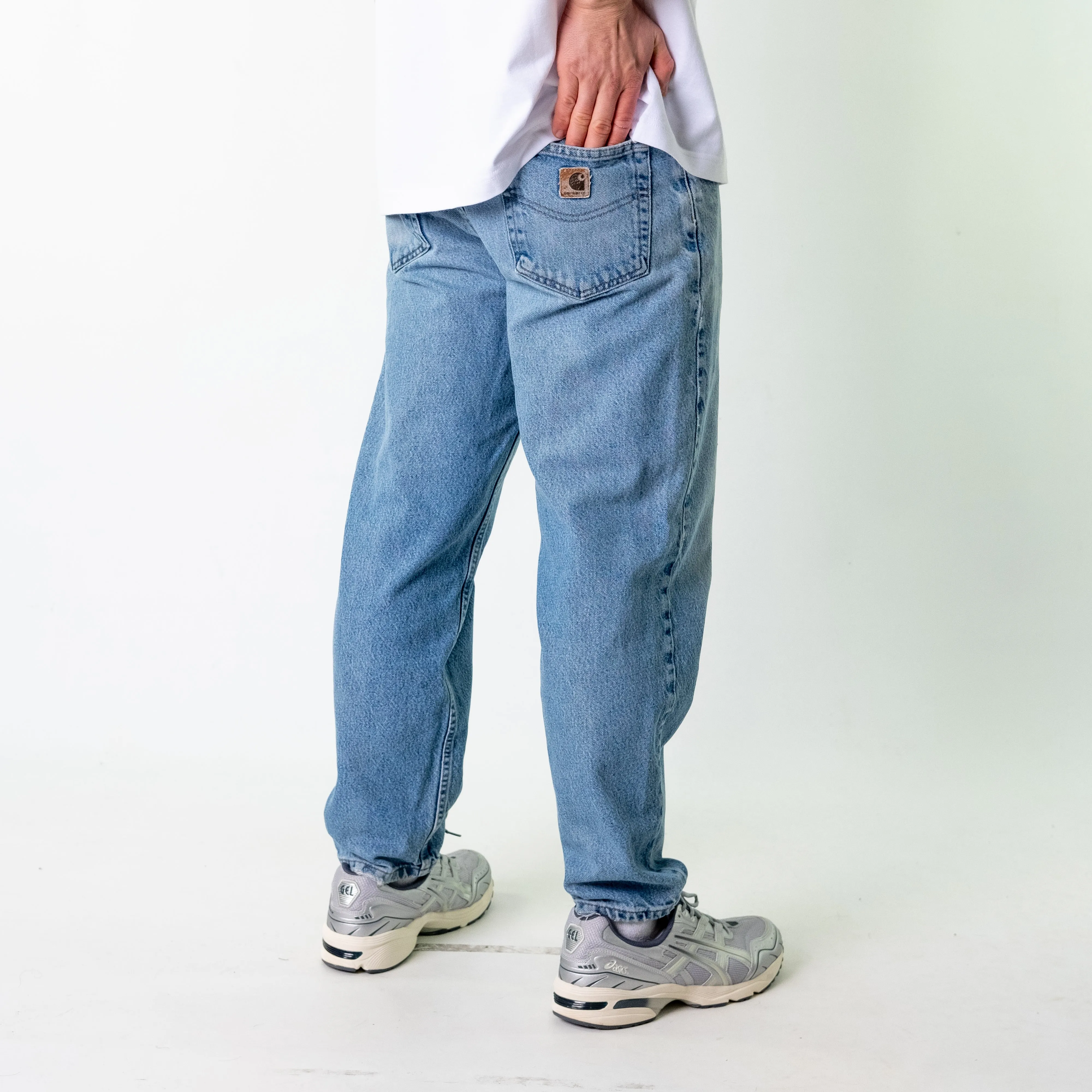 Blue Denim 90s Carhartt  Cargo Skater Trousers Pants Jeans (36x30)