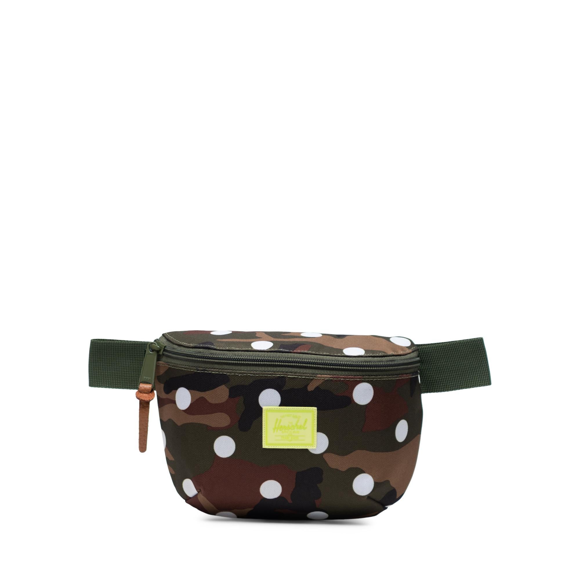 Bolsa de Cintura Herschel Fourteen Woodland Camo White Dot