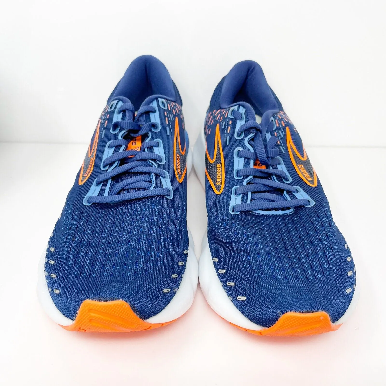 Brooks Mens Glycerin GTS 20 1103831D444 Blue Running Shoes Sneakers Size 8.5 D