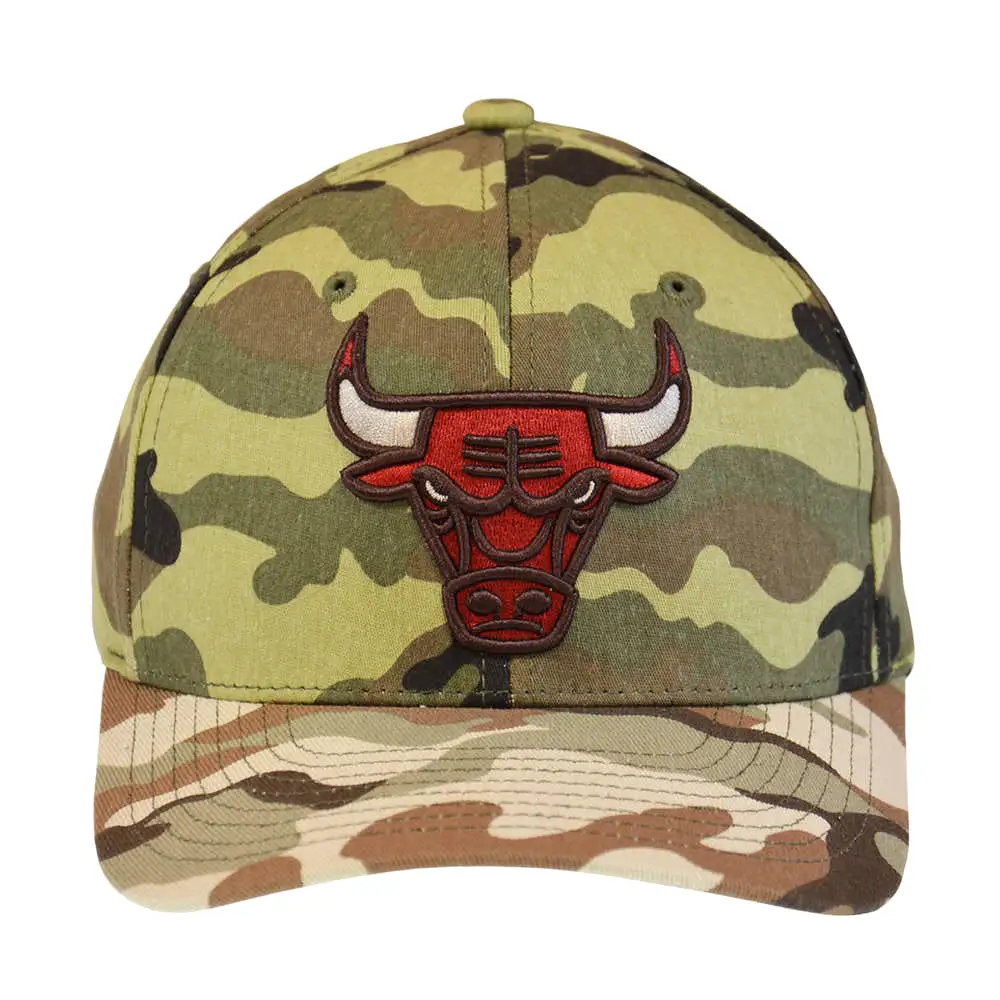 Cap NBA Woodland Desert Stretch Snapback Bulls Camo