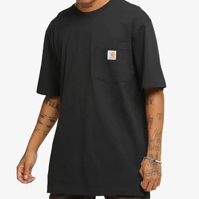 Carhartt K87 Oversized Pocket Tee Black