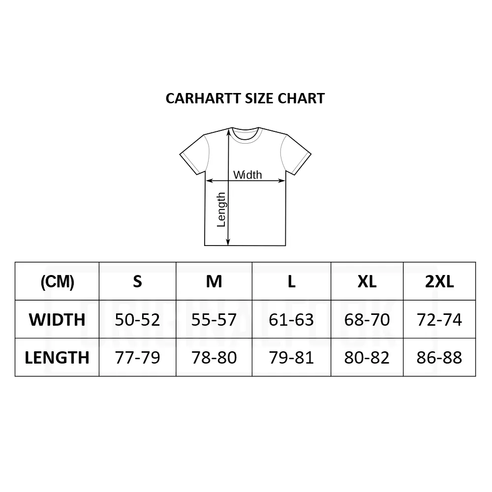 Carhartt K87 Oversized Pocket Tee Black