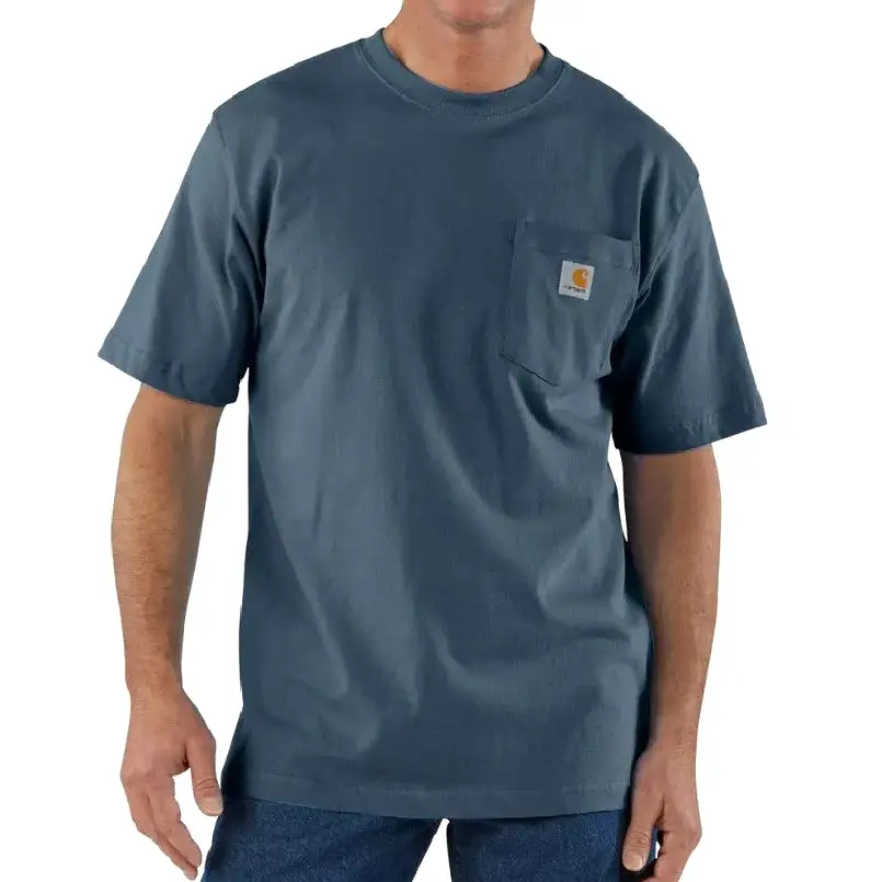 Carhartt K87 Oversized Pocket Tee Bluestone