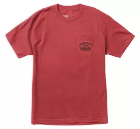 Chocolate Vanner Pocket Tee / Red