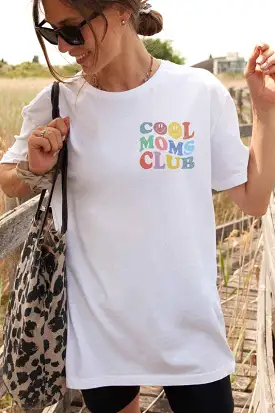 COOL MOMS CLUB GRAPHIC TEE PLUS SIZE