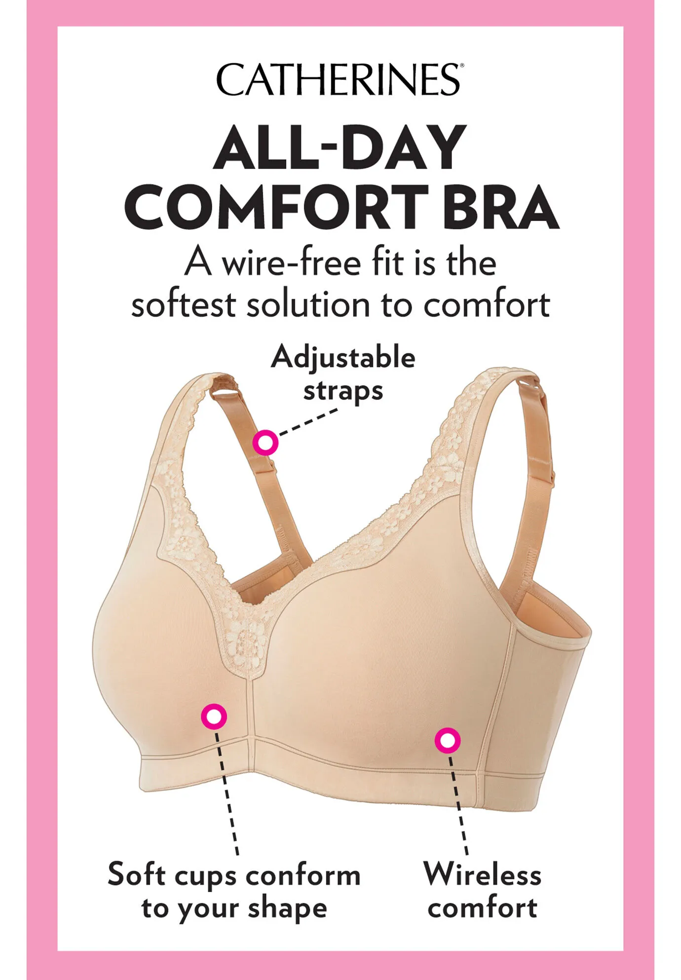 Cotton Comfort Wireless Bra