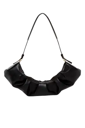 Crisali Vegan Shoulder Bag in Black