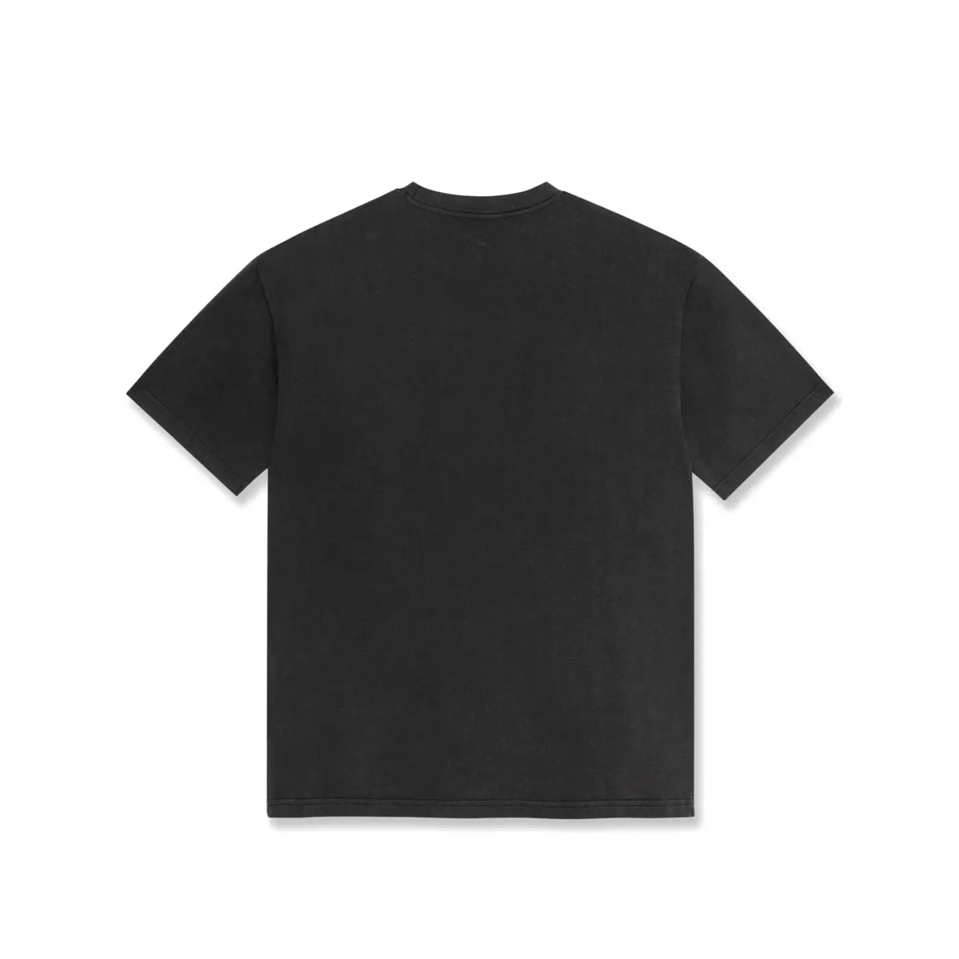 Cross Pocket Tee (Washed Black)