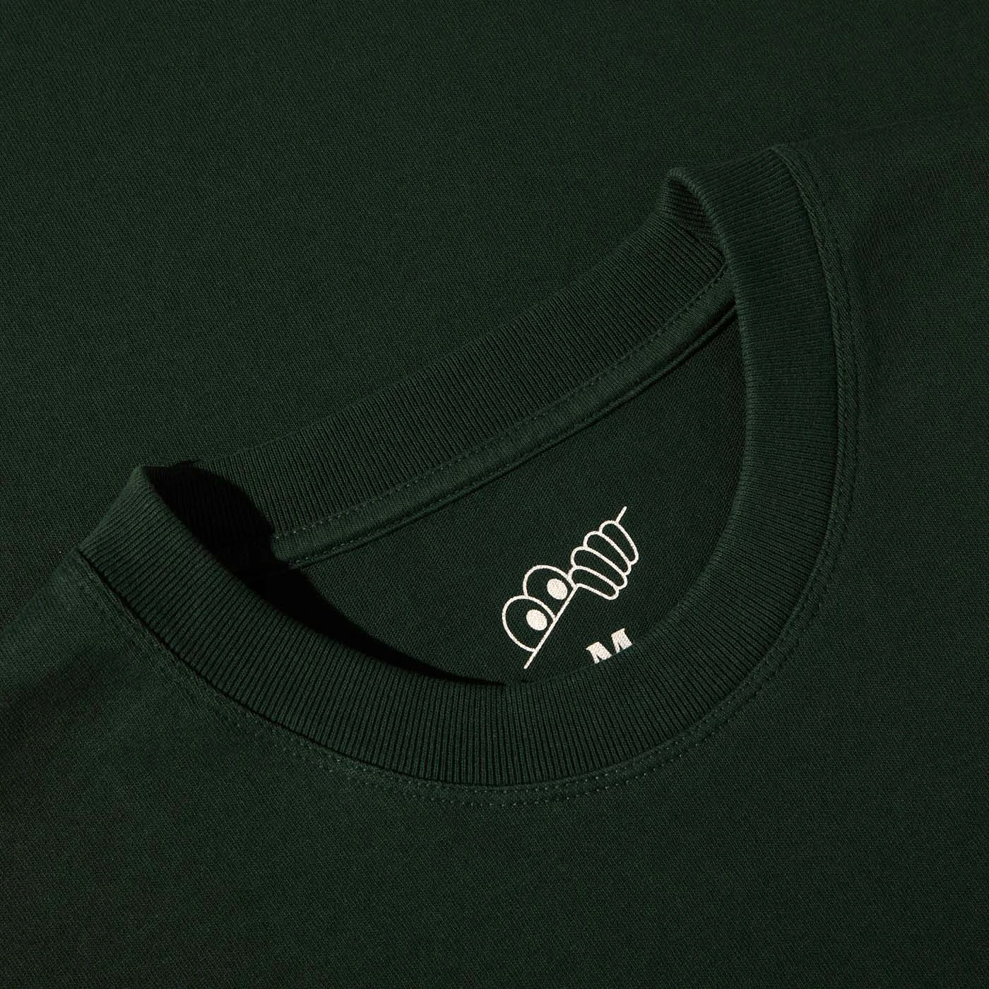 Cross Pocket Tee (Washed Green)