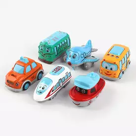 Die Cast Smart Vehicle Toy Play Set For Kids