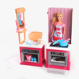 Fashion Cook Doll Play Set For Girls