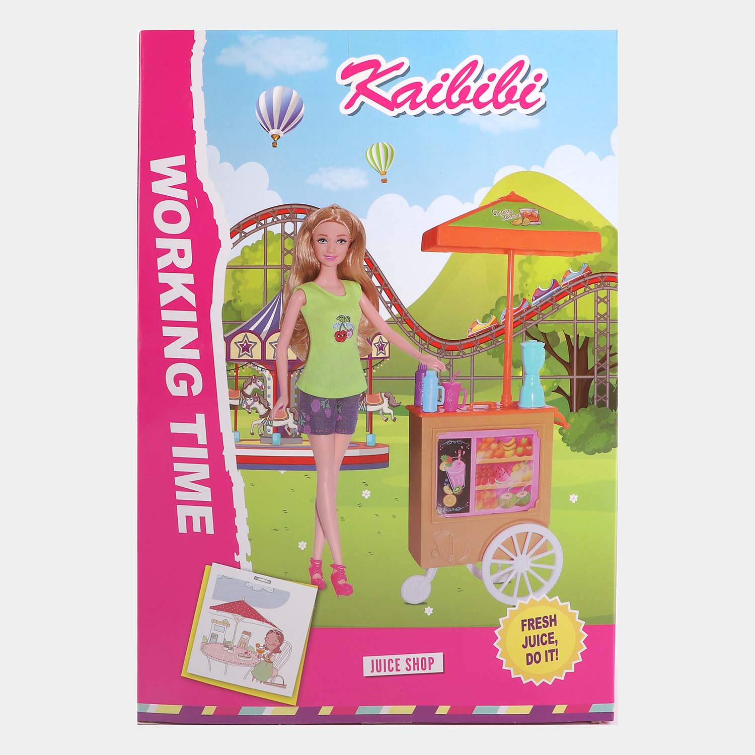 Fashion Doll Play Set For Girls