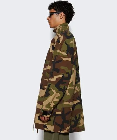 Fear of God Military Mockneck Anorak Woodland Camo