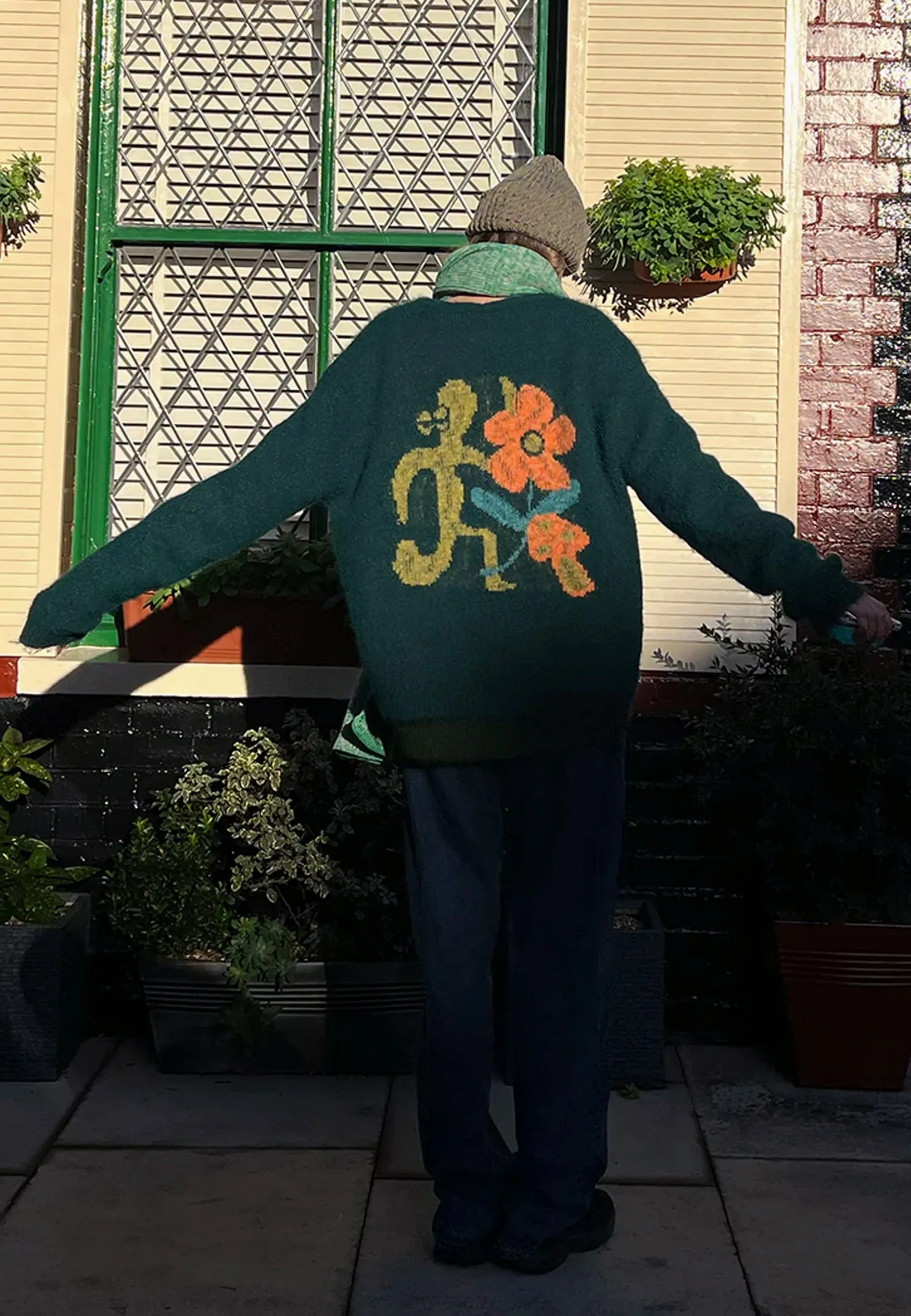 Forager Cardigan - Green