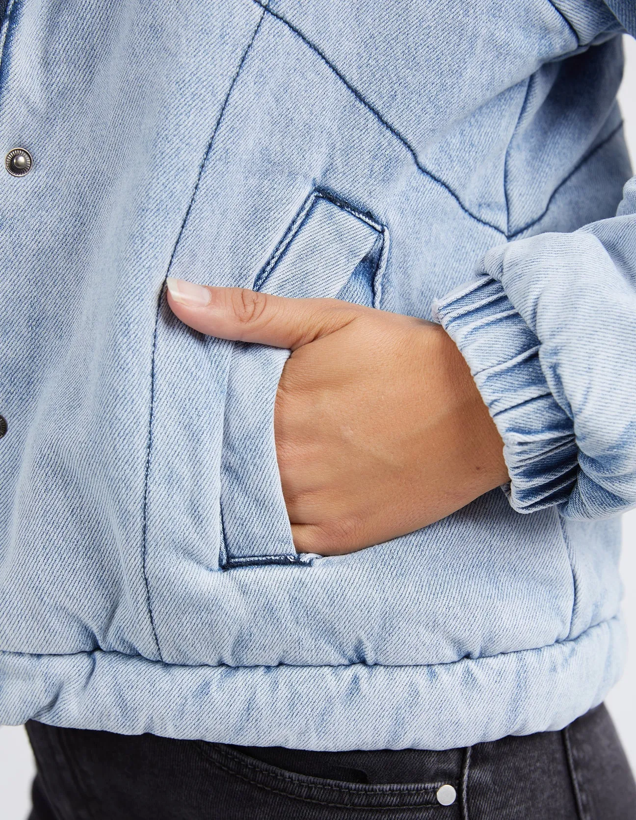 Foxwood - Rosalee Denim Jacket Vintage Mid blue