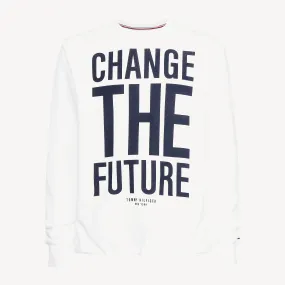 Future Slogan Cotton Sweatshirt | Hoodies | Tommy Hilfiger