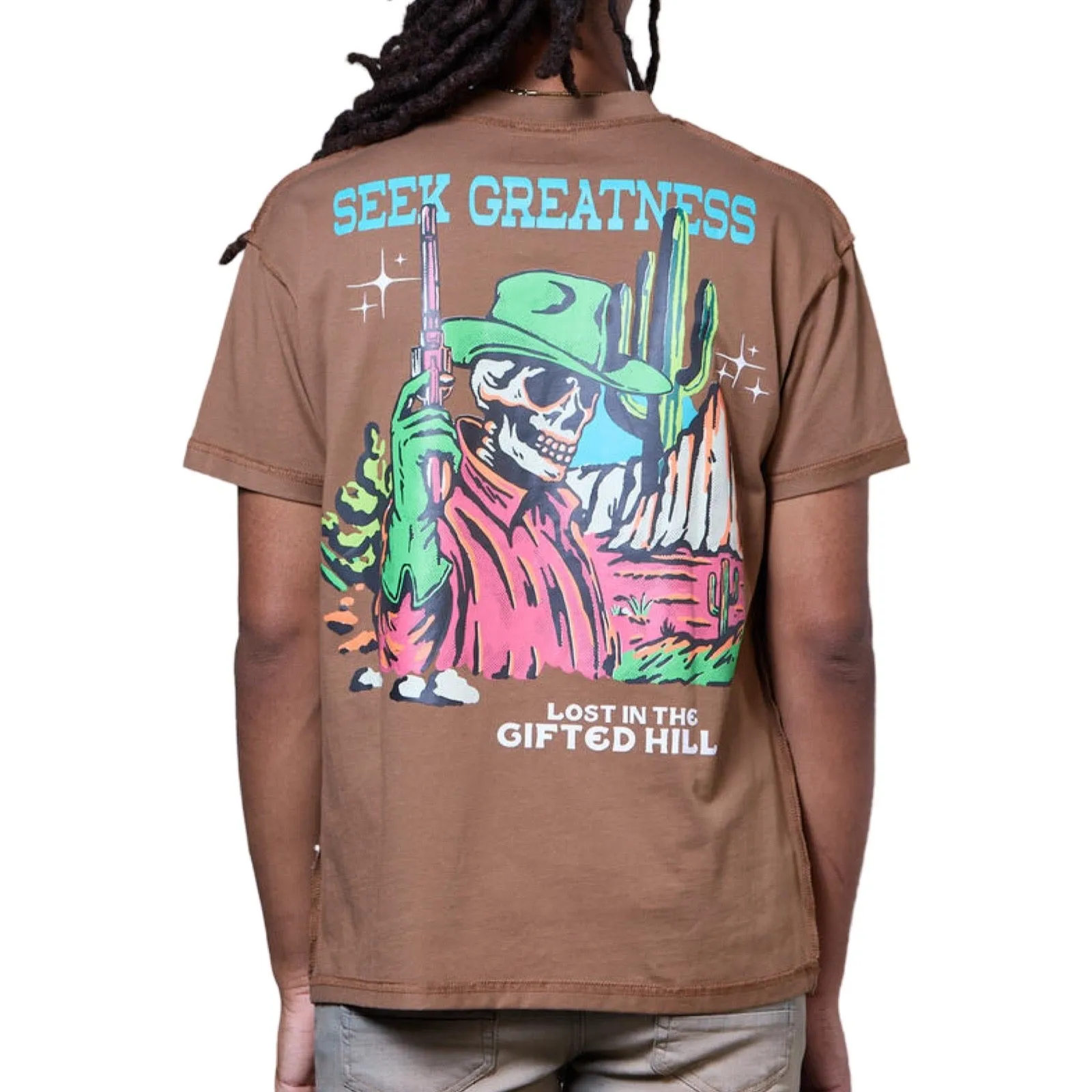 GFTD “Greatness” Brown Tee