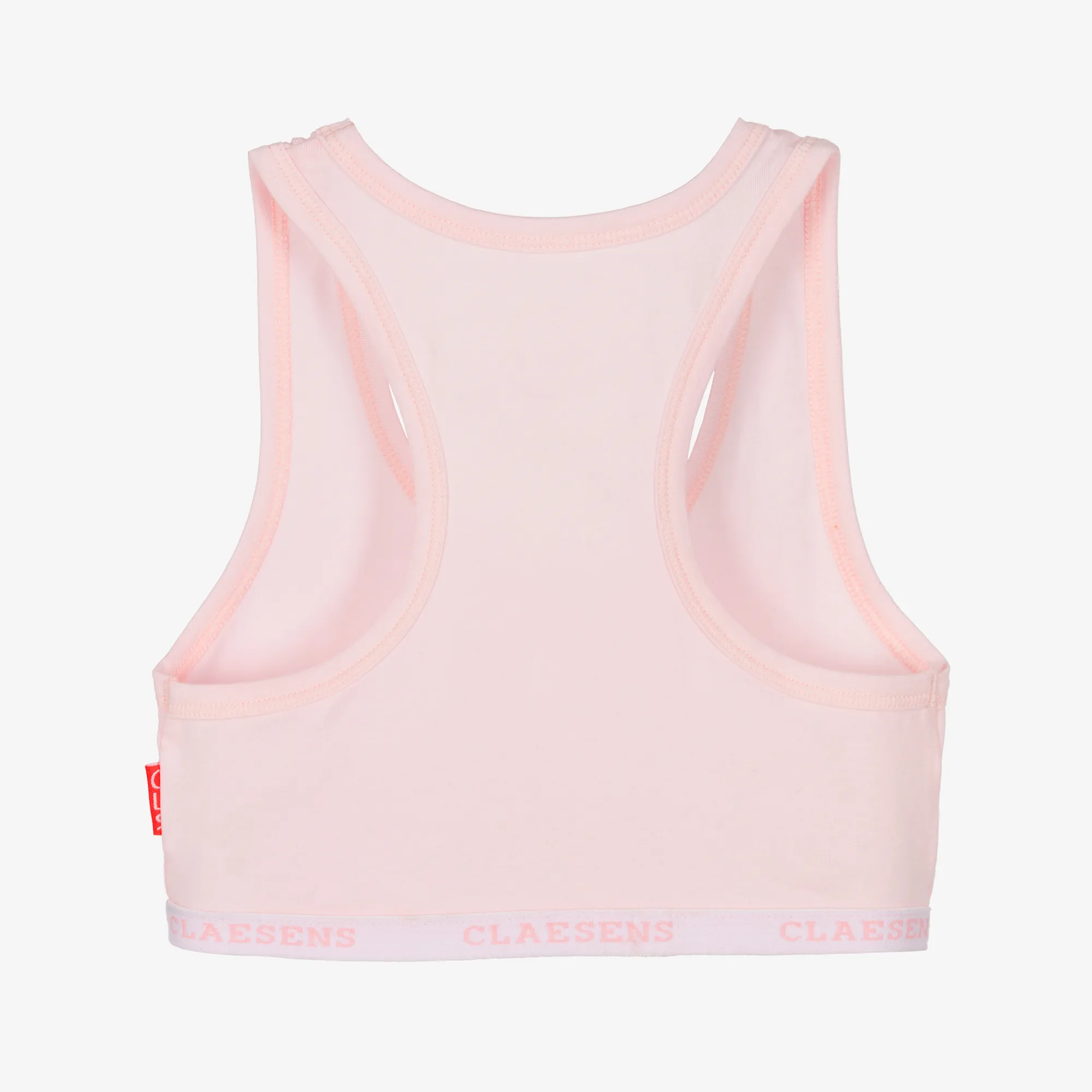 Girls Pink Cotton Bra Top