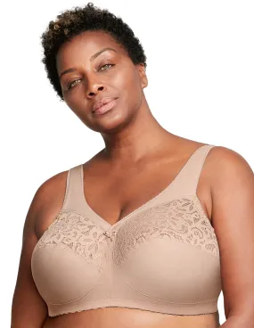 Glamorise Plus Size MagicLift Cotton Support Bra 1001