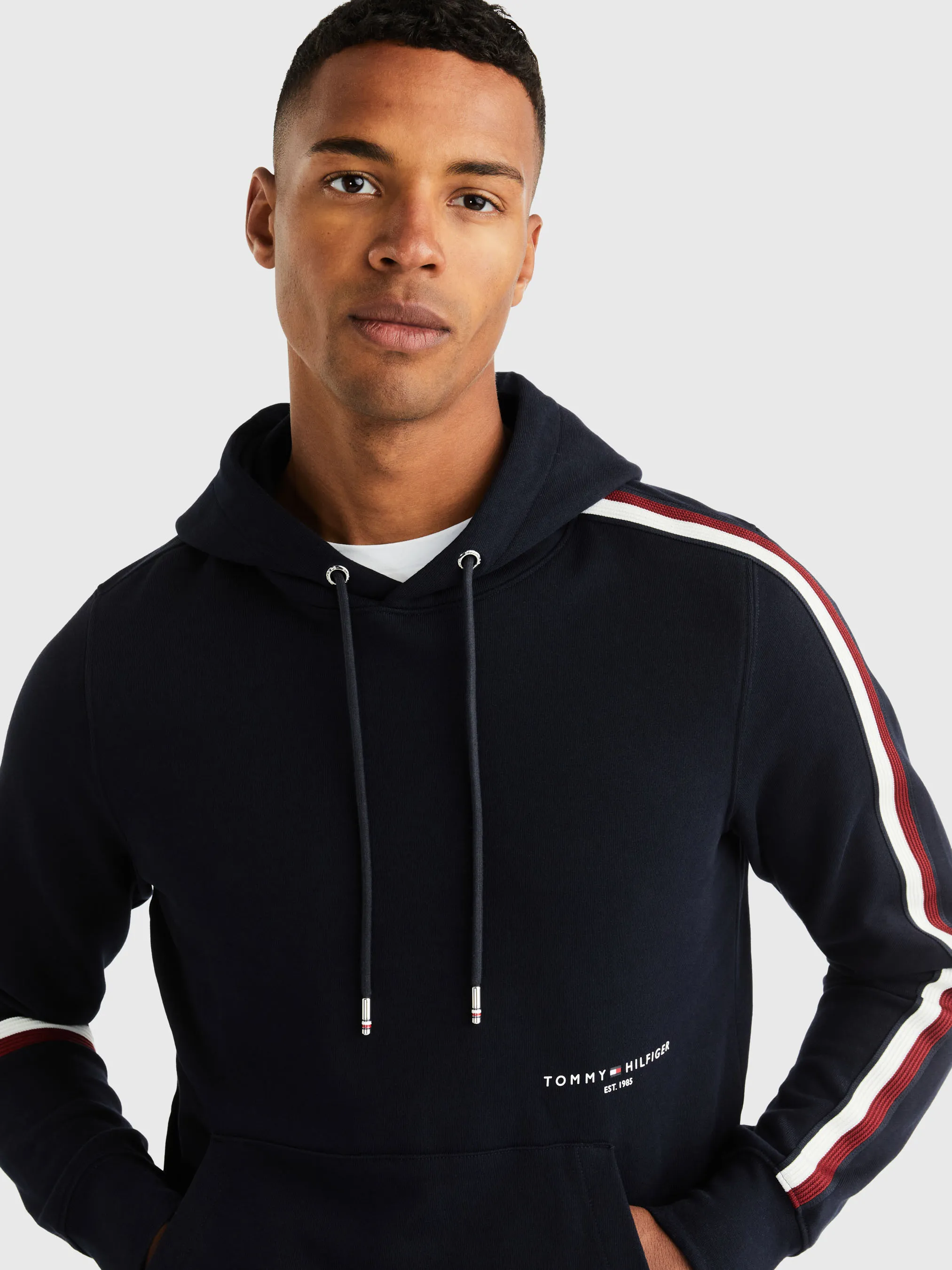 Global Stripe Hoodie | Sweatshirts & Hoodies | Tommy Hilfiger