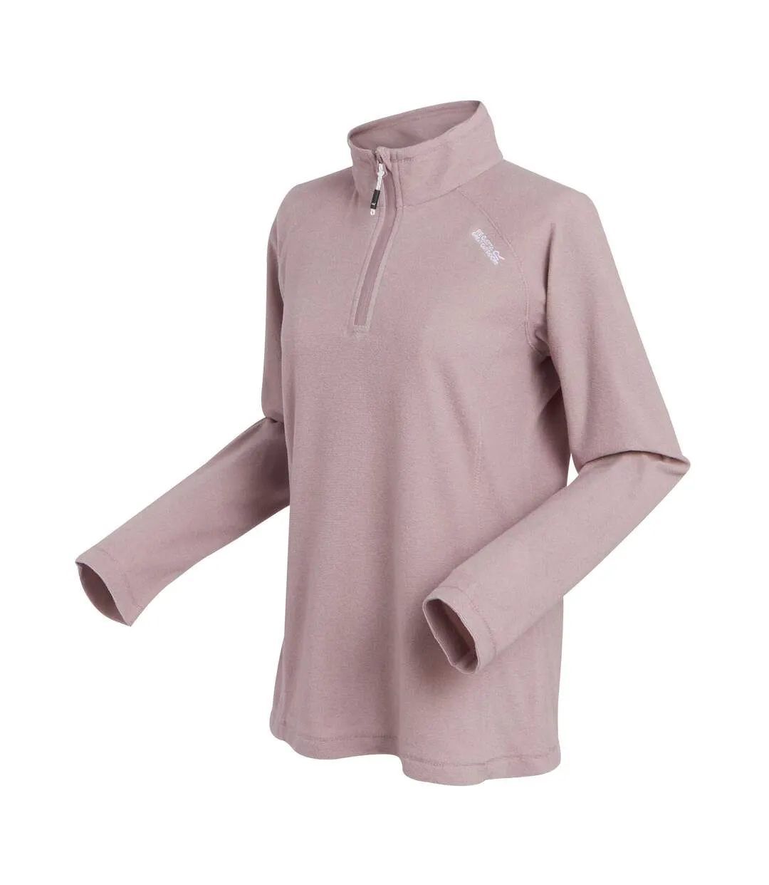 Great outdoors womens/ladies montes half zip fleece top heather Regatta