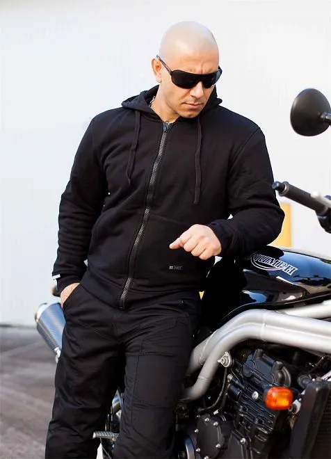 Hamlin Riding Hoodie - Black