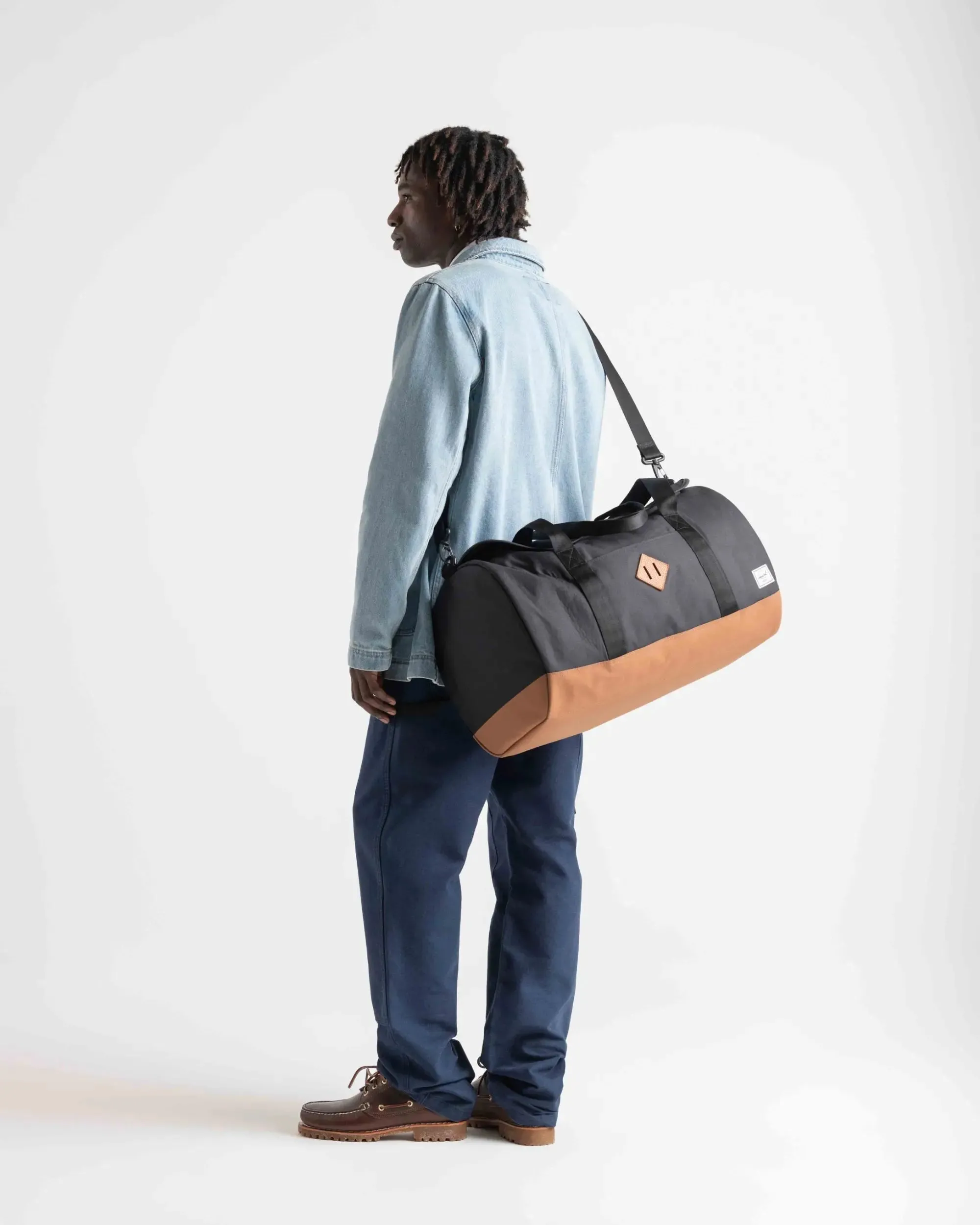 Heritage Duffle (Raven Crosshatch)