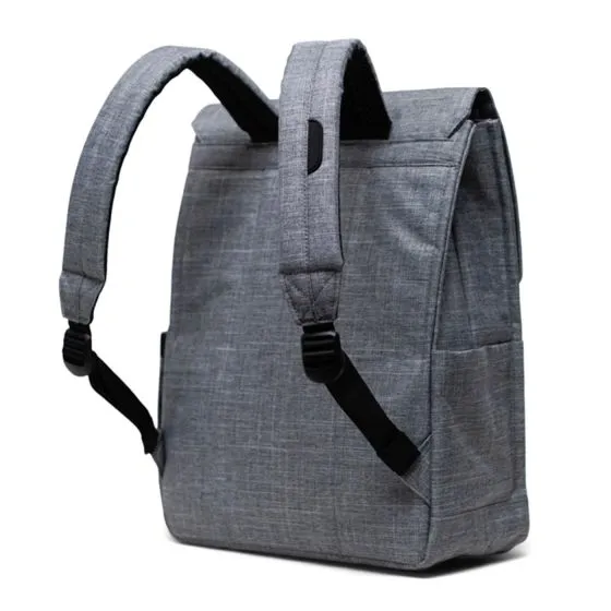 Herschel City Backpack Raven Crosshatch