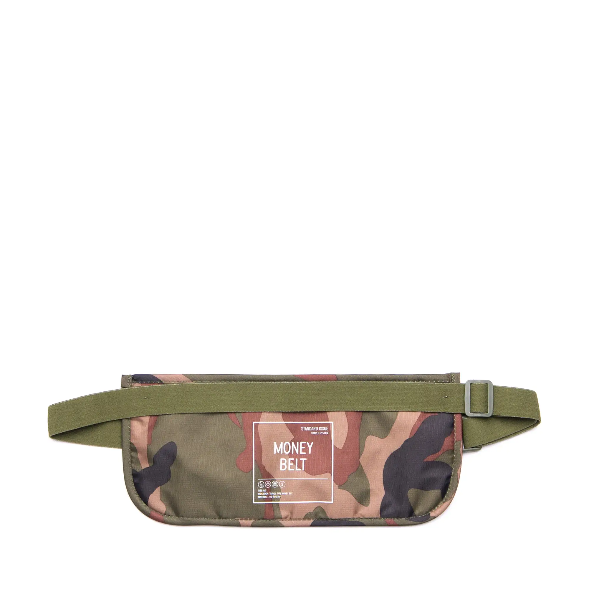 Herschel Money Belt Woodland Camo