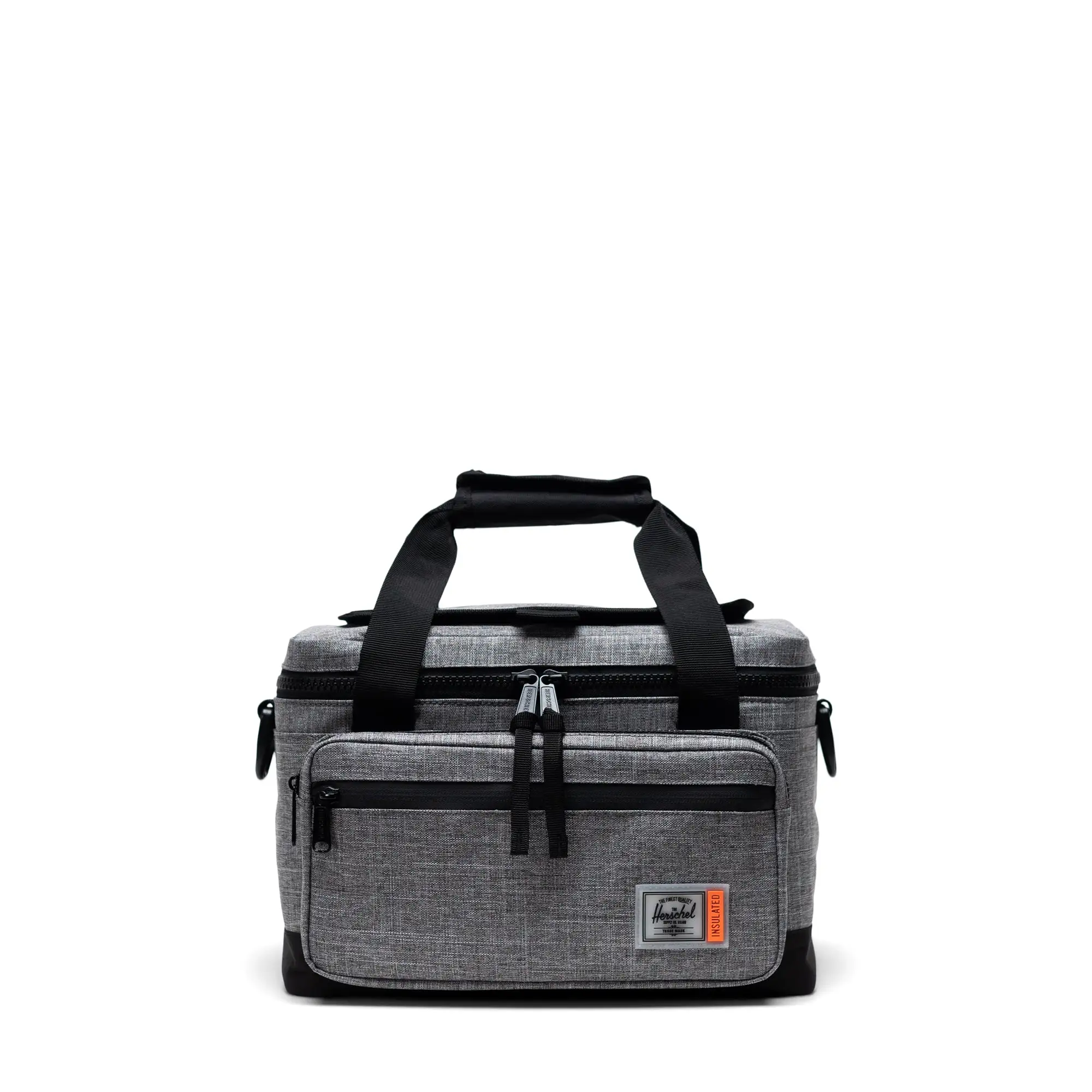 Herschel Pop Quiz Cooler 12 Pack Raven Crosshatch