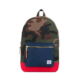 Herschel Settlement Woodland Camo/Navy/Red