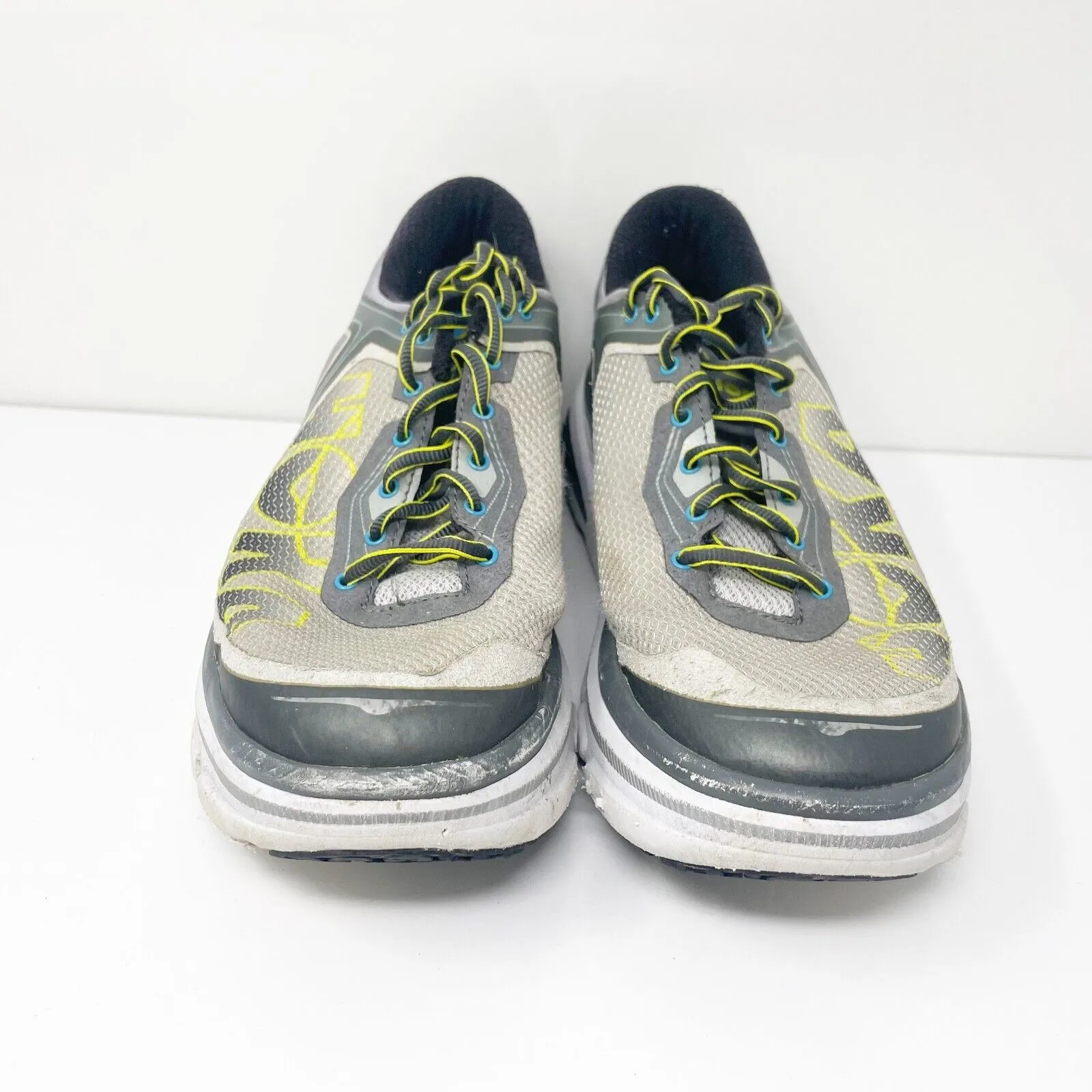 Hoka One One Mens Bondi 4 1007863 GCCY Gray Running Shoes Sneakers Size 10.5