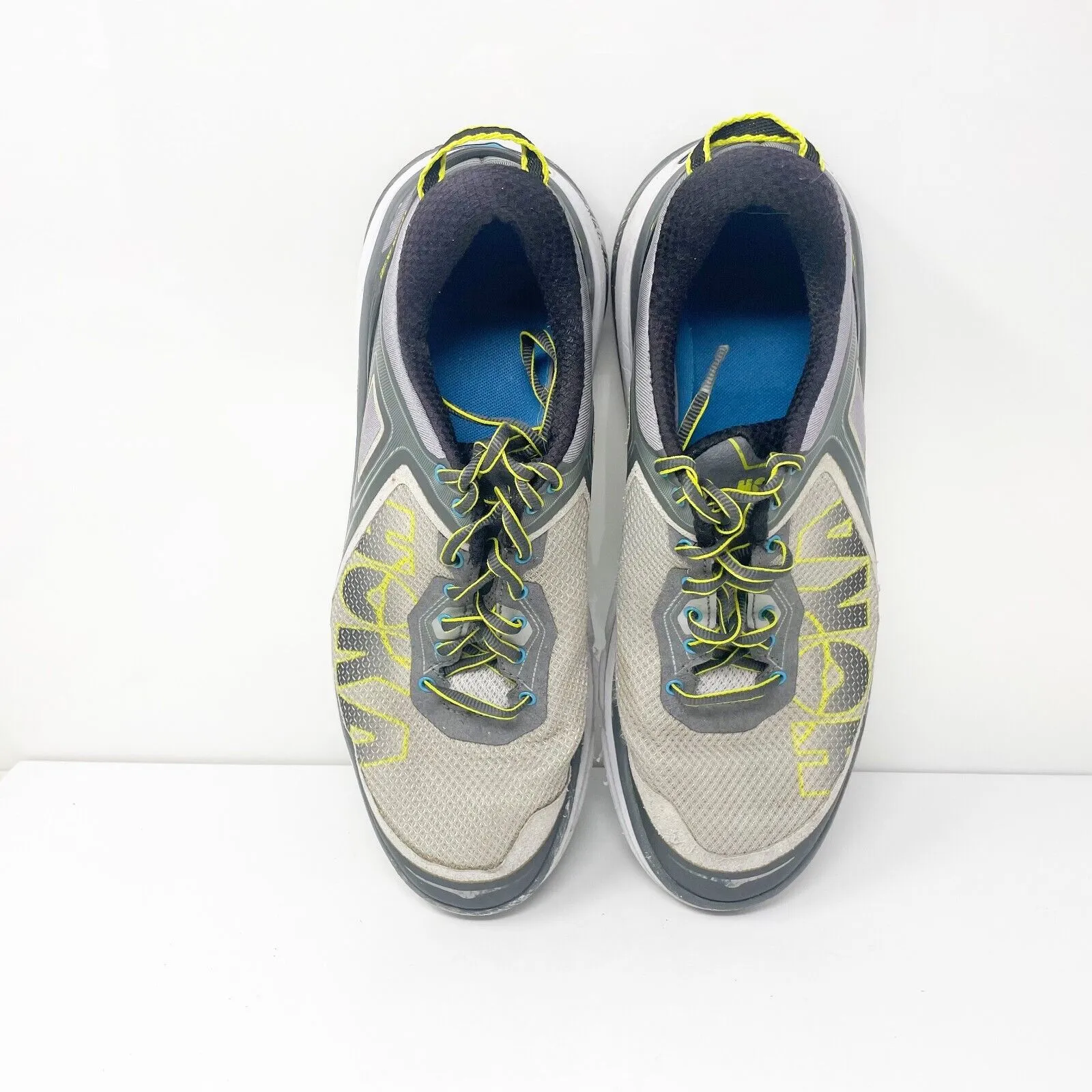 Hoka One One Mens Bondi 4 1007863 GCCY Gray Running Shoes Sneakers Size 10.5