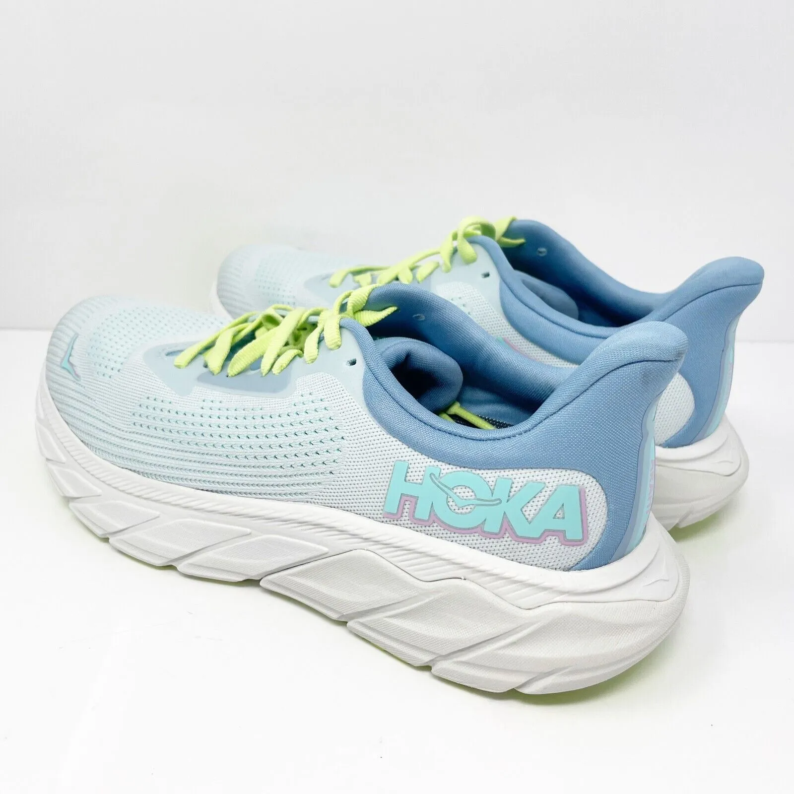 Hoka One One Womens Arahi 7 1147890 ISK Blue Running Shoes Sneakers Size 8.5D