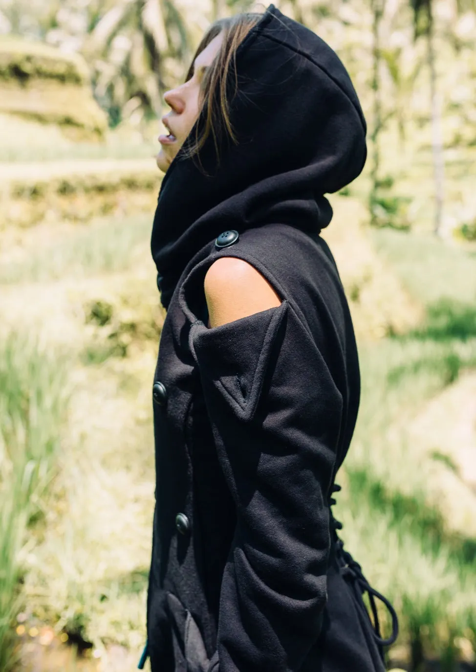 Hooded Lexis Trench Coat