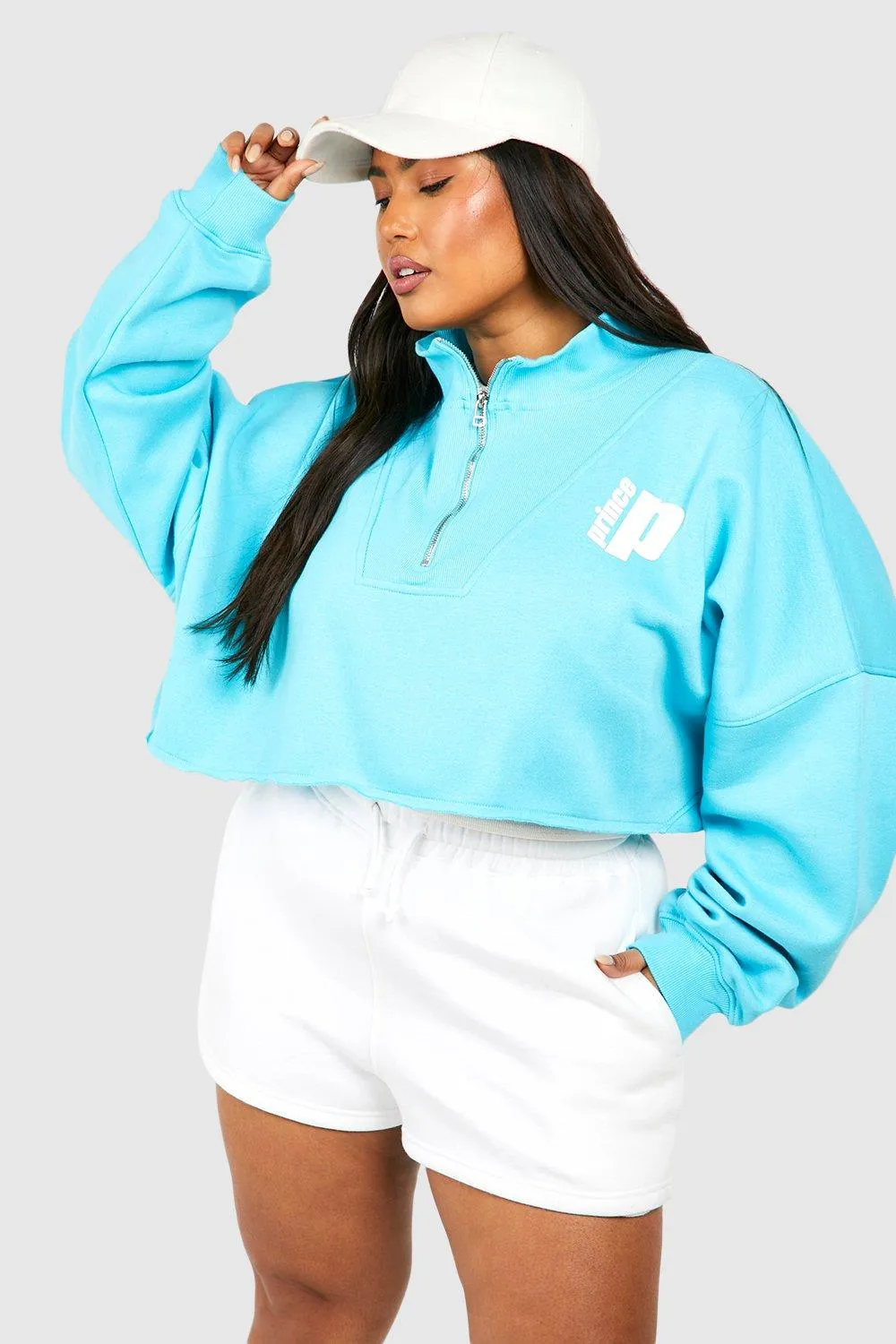 Hoodies & Sweatshirts | Prince Half Zip Sweatshirt | boohoo