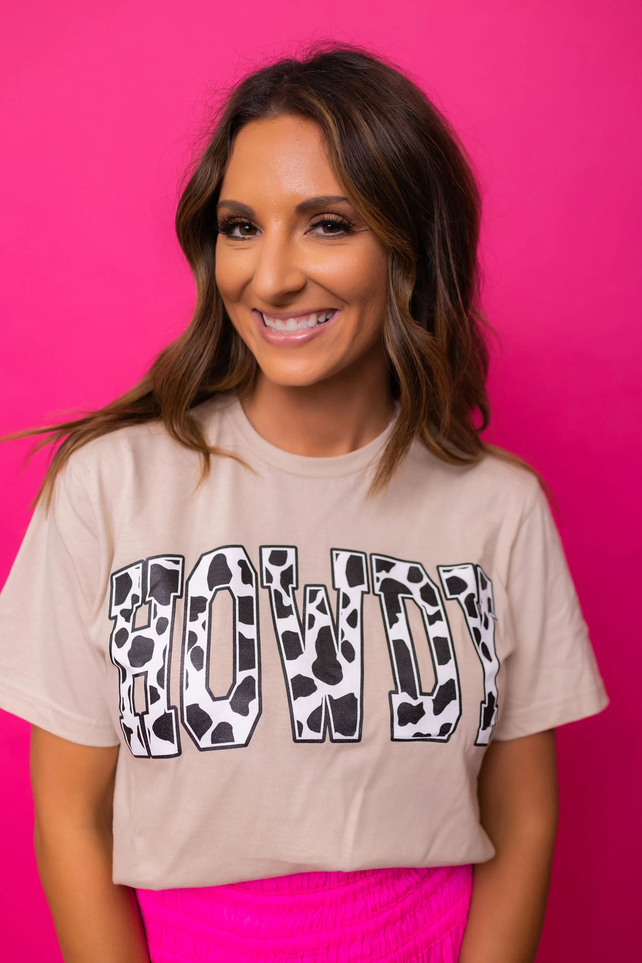 Howdy Print Tee