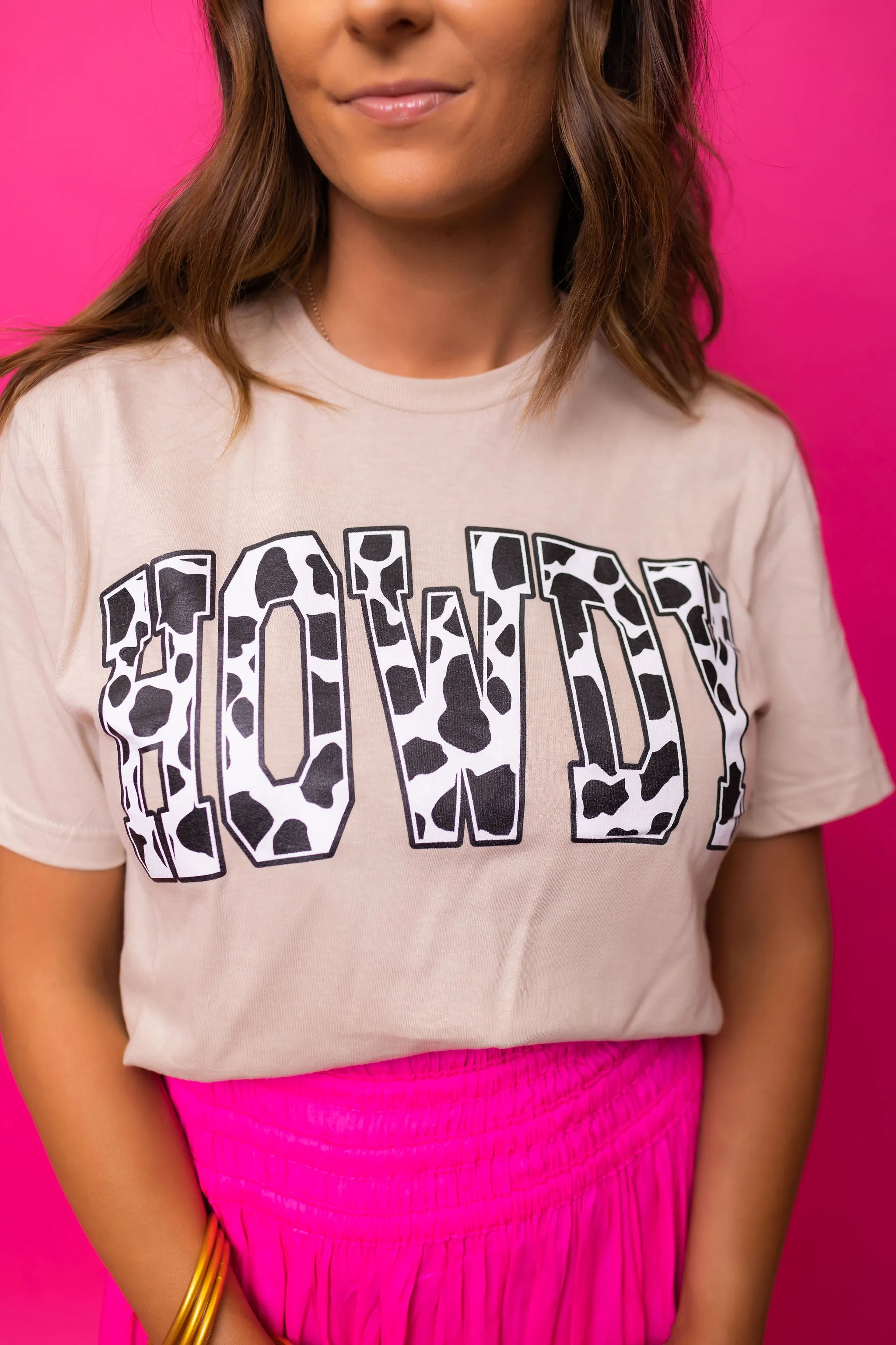 Howdy Print Tee