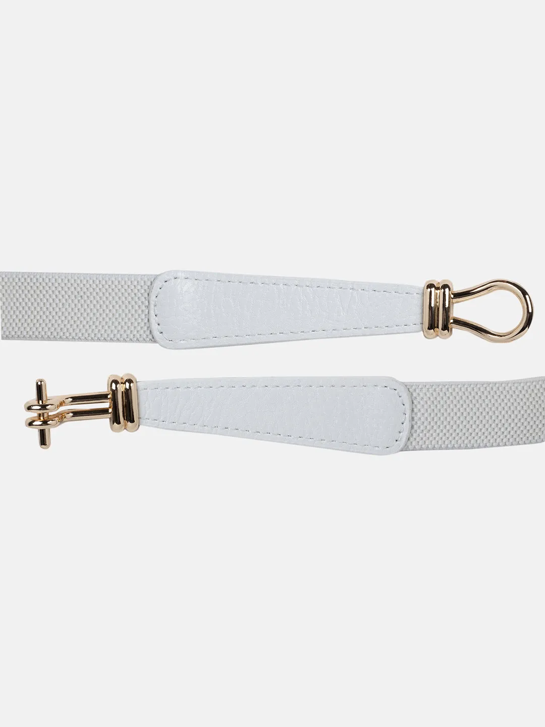 Interlock Buckle Thin Belt